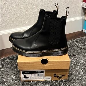 Dr. Martens Black Leather Boots